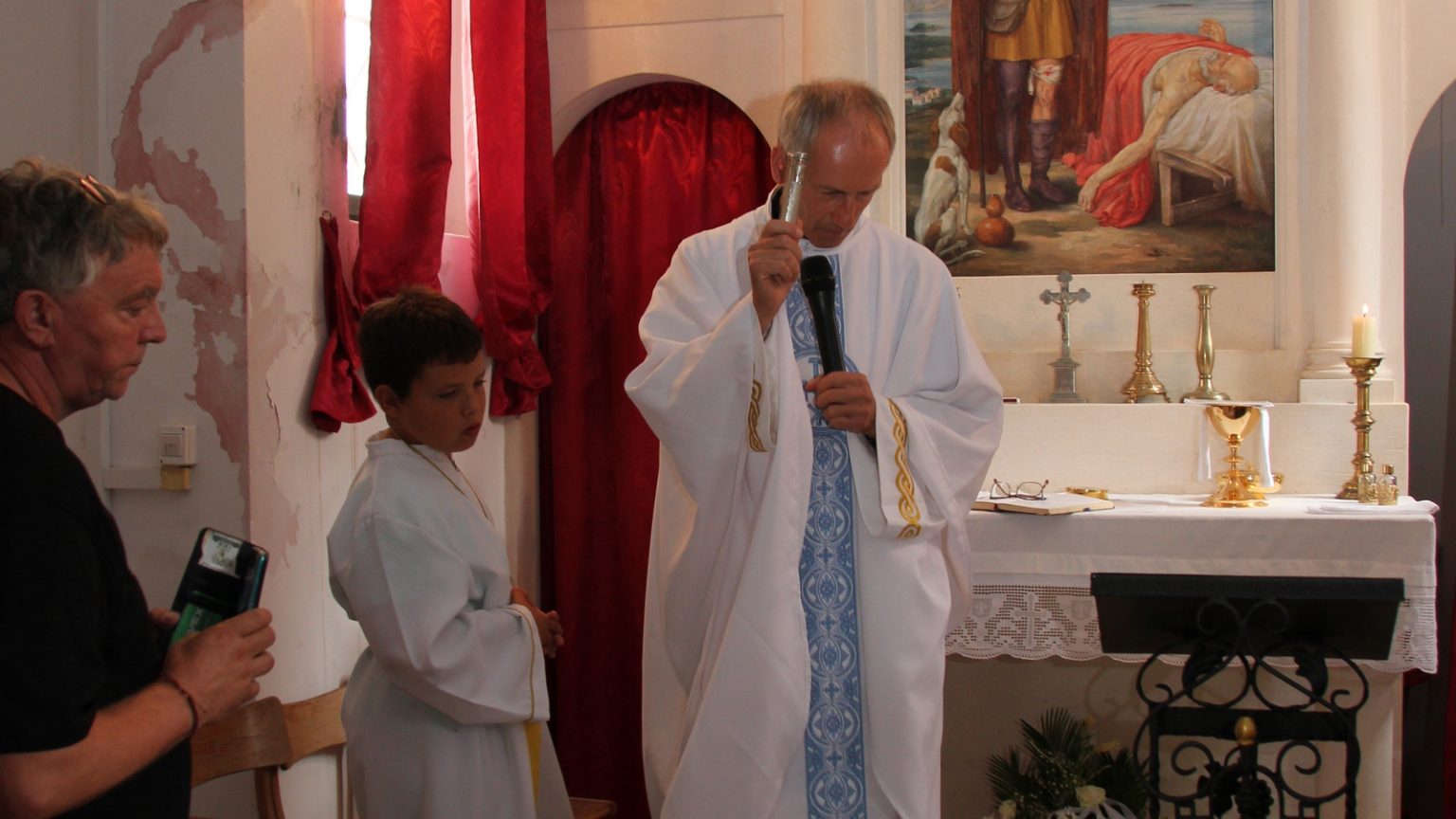 Na Sv. Roka u Dračama blagoslovljen ambon