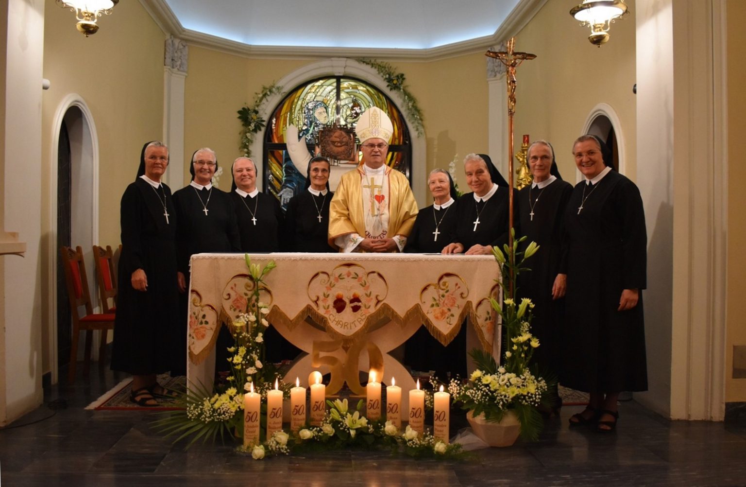 Osam redovnica Službenica Milosrđa proslavilo zlatni jubilej