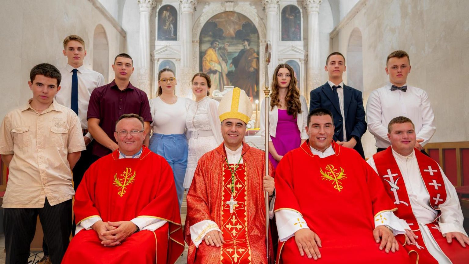 Krizme u Topolom, Kuni, Trpnju, Blatu i Lastovu