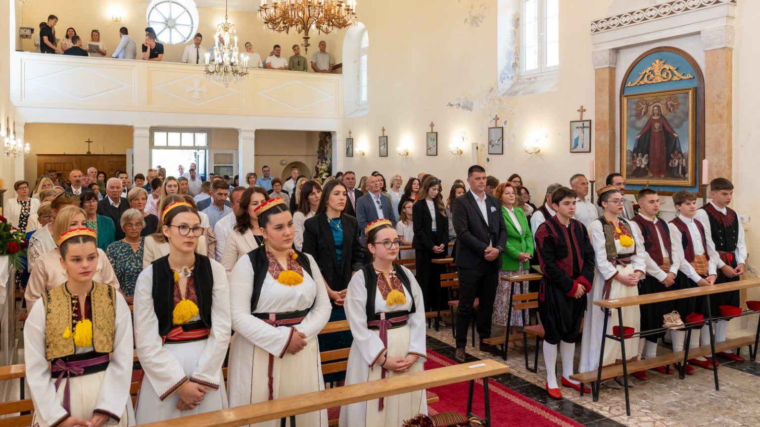 Krizme u Dubravci, Pridvorju, Mandaljeni, Čilipima, Orašcu i Zatonu