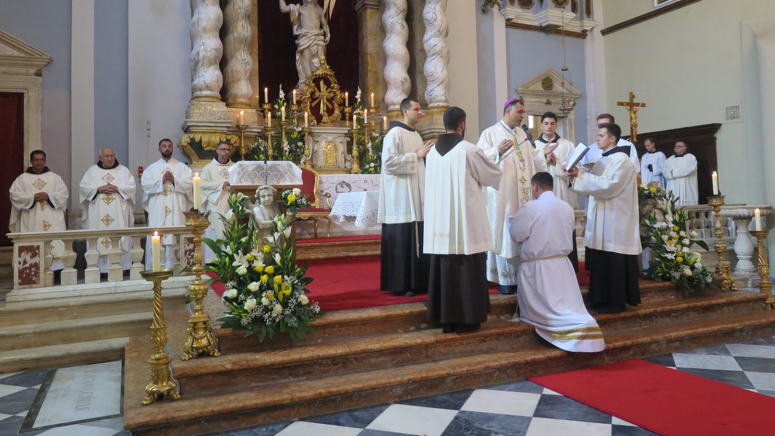 Biskup zaredio fra Antonija Gospića za đakona kustodije sv. Jeronima